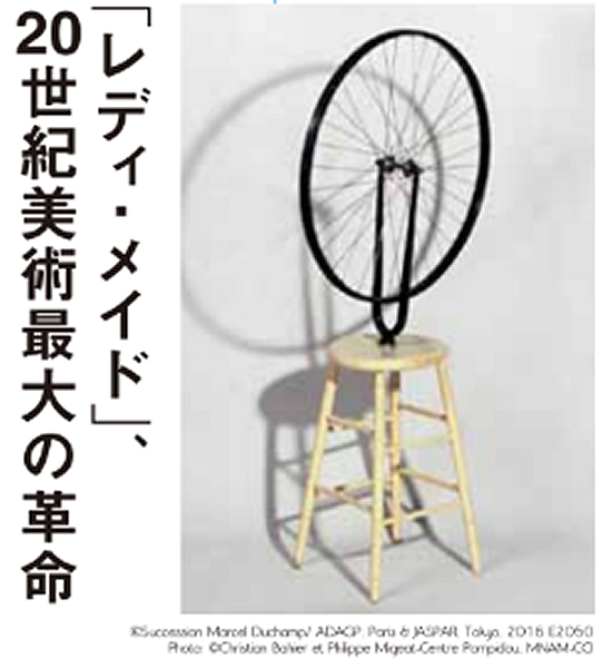 マルセル・デュシャン「自転車の車輪」